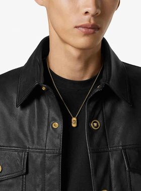 VERSACE 男士项链 1A0062010227823J000 SS2026 金色吊坠