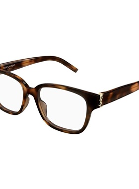 SAINT LAURENT 男士眼镜 SLM150F003 AW2025 棕色