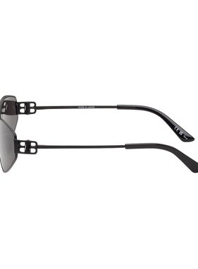 1h可退 潮奢 Balenciaga 巴黎世家 女士 黑色太阳镜 BB0335S