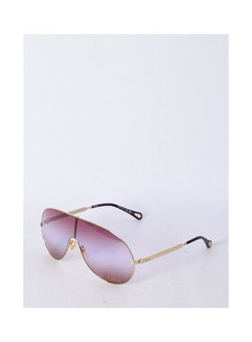 CHLOÉ 女士太阳镜 CH0283S003 SS2025 金色 Aly sunglasses