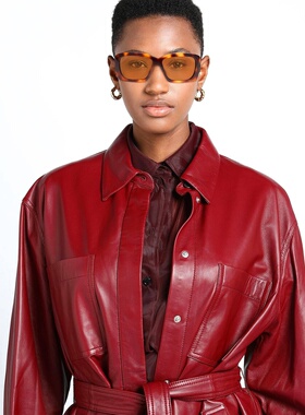 1h可退 潮奢 Jacquemus 女士 太阳眼镜 brown棕色 舒适时尚