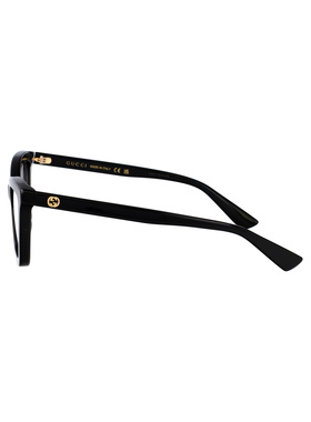 GUCCI 女士眼镜 GG1686O001 SS2025 黑色 全框平【付后1h可退】