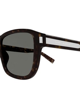 SAINT LAURENT 男士眼镜 SL710002 CO 黑色 徽标太阳镜