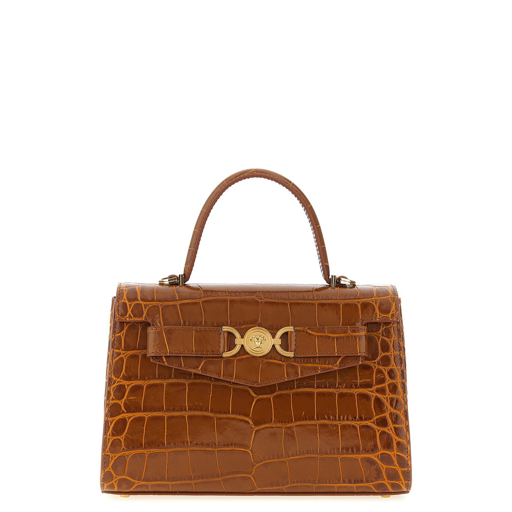 1h可退 香港直邮潮奢 versace 范思哲 女士 Medusa 95 手提包 101,淘宝优惠券,粉丝福利购,淘宝优惠卷