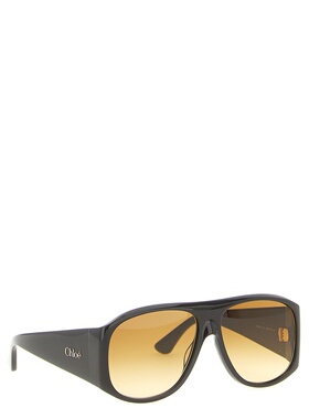 CHLOÉ 女士太阳镜 CH0347S001 SS2026 棕色 60 Sunglasses