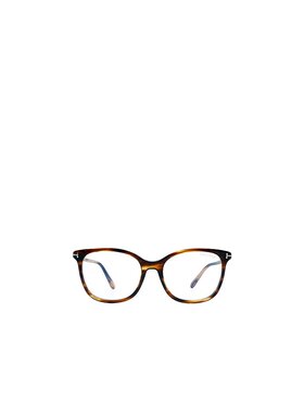 1h可退 TOM FORD 女士眼镜 FT6089B055 CO 棕色 徽标平光镜