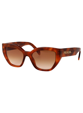 PRADA 女士太阳镜 0PRA09S11P70E SS2026 褐色 0PR A09S