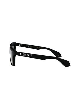1h可退 GUCCI 男士太阳镜 GG1571S001 CO 黑色 Sunglasses