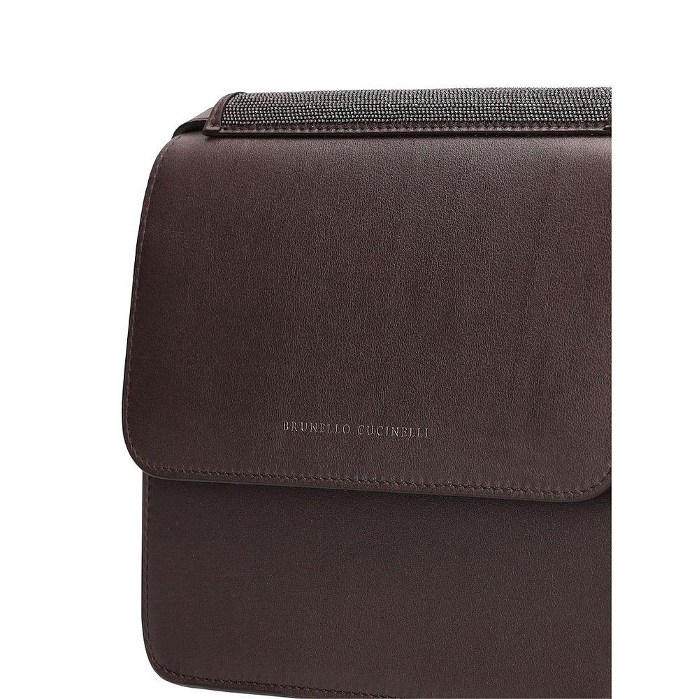 香港直邮潮奢布内罗·古奇拉利皮革 天猫国际探物中国香港女士包袋