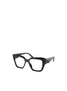 1h可退 PRADA 女士太阳镜 09ZVVISTA1AB1O1 AW2022 黑色 徽标平光