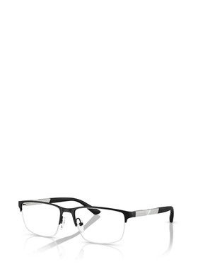 EMPORIO ARMANI 男士眼镜 EA11643001 CO 黑色 徽标平光镜