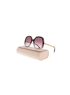 CHLOÉ 女士太阳镜 CH0327S0007 AW2025 酒红色 Sunglasses