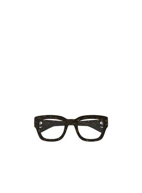 GUCCI 男士眼镜 GG1788O002 SS2025 古驰 黑色几何 平光镜