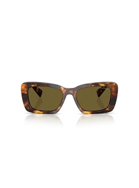 MIU MIU 女士眼镜 MU07YS14L09Z AW2025 绿色 徽标太阳镜