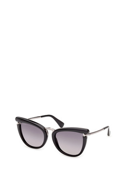 MAX MARA 女士眼镜 MM018601B AW2026 灰色 全框太阳镜