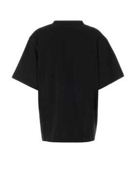 BALENCIAGA 女士T恤 871733TUVO41000 CO 黑色 Women's The Door