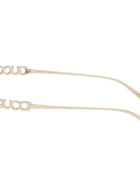 Gucci 古驰 女士 金色 Block Bending Mask 太阳镜 GG1936S001001