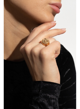 VERSACE 女士戒指 10092481A006203J000 CO 黄色配饰