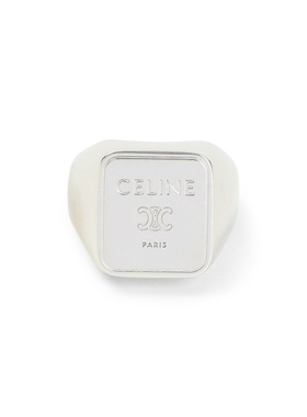 CELINE 男士戒指 B101W6BRA36SI AW2026 银色 Jewels