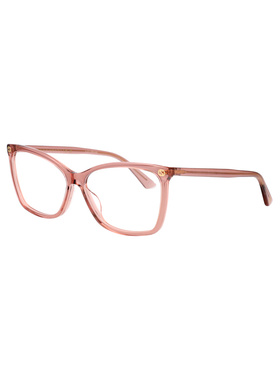 GUCCI 女士眼镜 GG0025O023 SS2026 粉红色 GG0025O