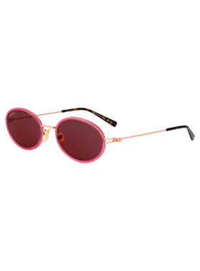 1h可退 GUCCI 女士太阳镜 GG1980S003 AW2025 红色 1OH75BZ0A古驰
