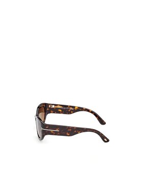 1h可退 TOM FORD 女士眼镜 FT131352F AW2025 花色 全框太阳镜