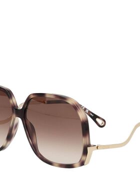 CHLOÉ 女士太阳镜 CH0404S003 AW2026 棕色 Sunglasses