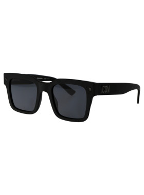 1h可退 DSQUARED2 男士太阳镜 ICON0010S003IR SS2026 黑色