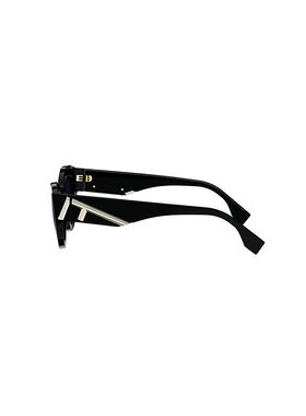 FENDI 男士太阳镜 FE40194I01W AW2025 黑色 全框太阳镜