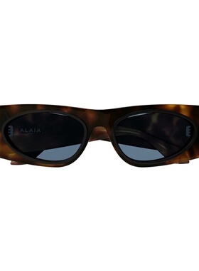 ALAIA 女士眼镜 AA0085S004 SS2026 蓝色 Tortoiseshell Sunglass