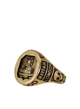 VIVIENNE WESTWOOD 男士戒指 6404018P01R002ANTIQUEGOLD