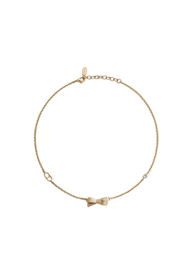 奢淘 Dior CD蝴蝶结项链 女 N3684WOMCY水晶