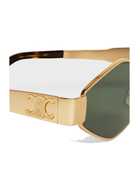 CELINE 女士眼镜 4S254CMLB35RS SS2026 灰色 全框太阳镜