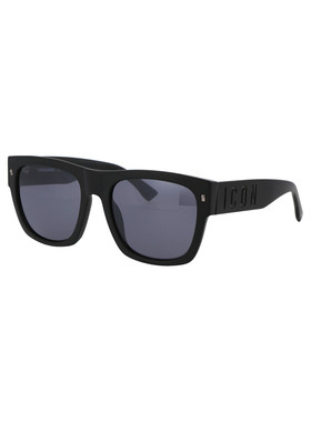 DSQUARED2 男士太阳镜 ICON0004S003 AW2025 黑色 ICON 0004/S