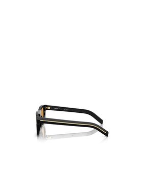 PRADA 男士眼镜 0PRB12S16K60F55 AW2024 花色 Black acetate Orb