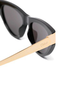 Chloe 蔻依 女士 猫眼太阳眼镜 CH0350S001BLACK001_BLACK
