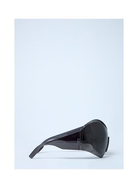 1h可退 潮奢 Balenciaga 巴黎世家 女士 面具蝴蝶太阳眼镜(黑色)