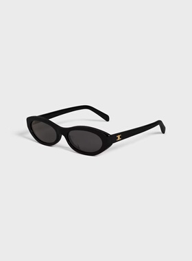 CELINE 女士眼镜 4S353CPLB38NO AW2026 黑色 全框太阳镜