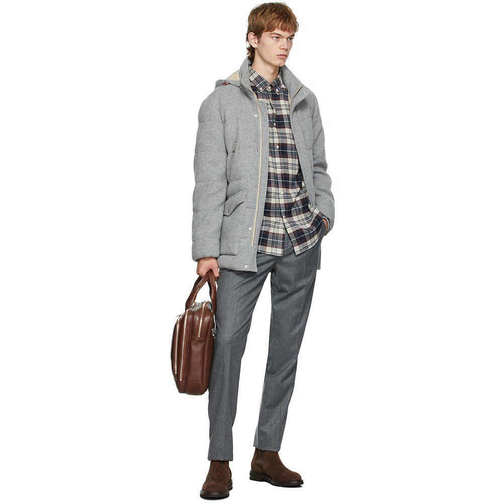 香港直邮brunello cucinelli男士布 天猫国际探物中国香港衬衫