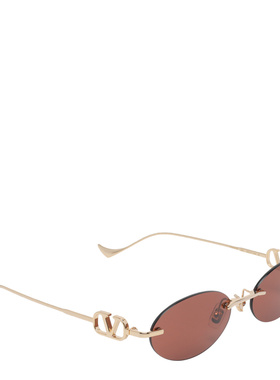 VALENTINO GARAVANI 女士太阳镜 VG0032S002GOLDGOLDBROWN