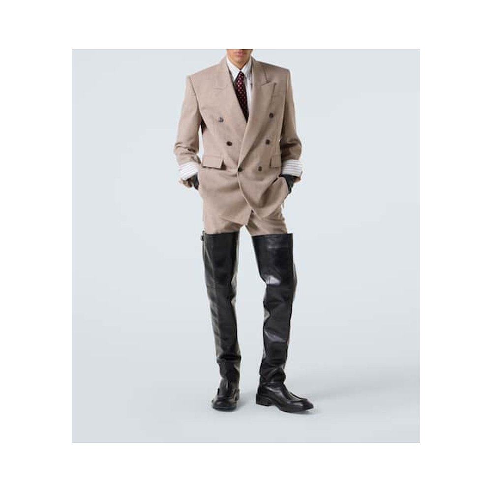 1h可退 香港直邮潮奢 Saint Laurent 圣罗兰 男士 羊毛西装外套,淘宝优惠券,粉丝福利购,淘宝优惠卷