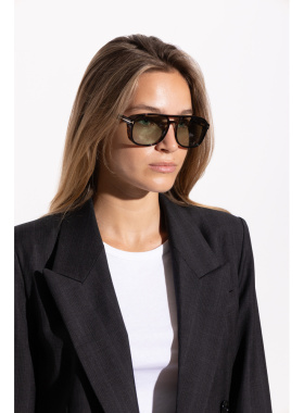 1h可退 TOM FORD 男士太阳镜 FT102205852N CO 棕色 ‘Rosco’ su