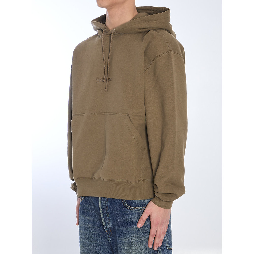 1 hour refundable SAINT LAURENT men's sweatshirt 818538Y36SW1301 SS2025 hoodie