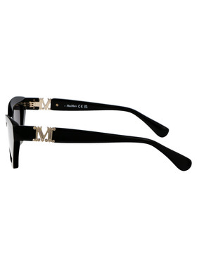 1h可退 MAX MARA 女士眼镜 MM005701A CO 黑色 徽标太阳镜