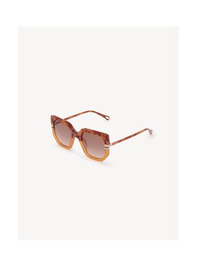 CHLOÉ 女士太阳镜 CHC24SEK0240846 SS2024 棕色