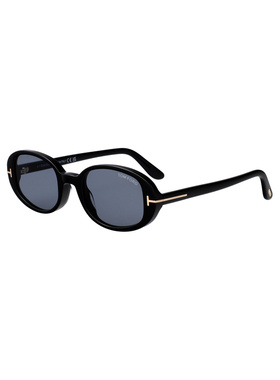 TOM FORD 女士眼镜 FT136401A CO 灰色 椭圆框太阳镜