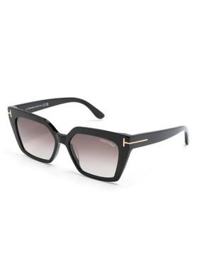 1h可退 TOM FORD 女士太阳镜 FT103001Z SS2025 黑色