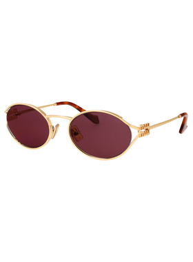 MIU MIU 女士太阳镜 0MU52YS5AK20Y SS2026 金色 0MU 52YS