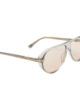 TOM FORD 男士太阳镜 FT102393E CO 棕色 徽标太阳镜