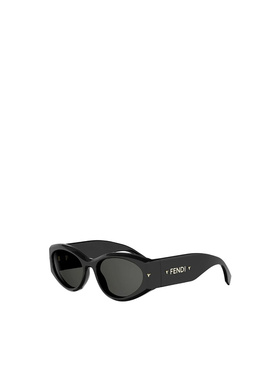 FENDI 女士眼镜 FE40239I01A AW2026 黑色 全框太阳镜